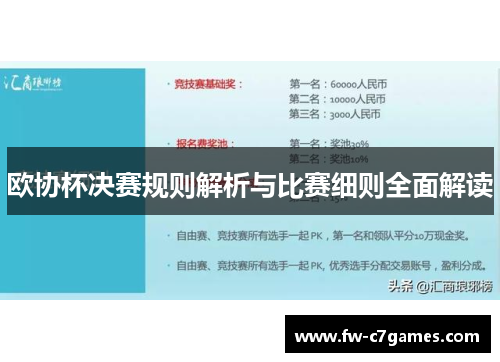 欧协杯决赛规则解析与比赛细则全面解读 欧协杯决赛规则解析与比赛细则全面解读